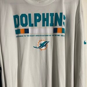 Nike Miami Dolphins Long Sleeve Team Assigned 3XL